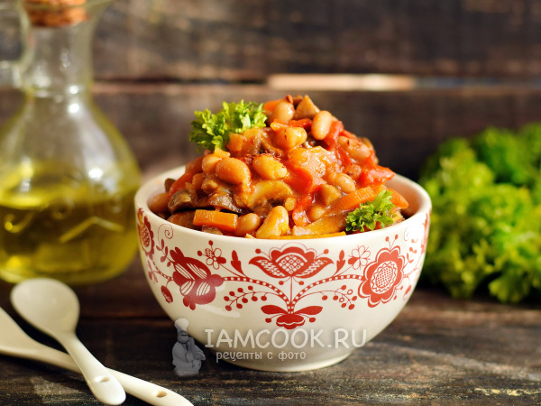 Банка фасоли - и ужин готов! Сытно и просто, когда времени в обрез