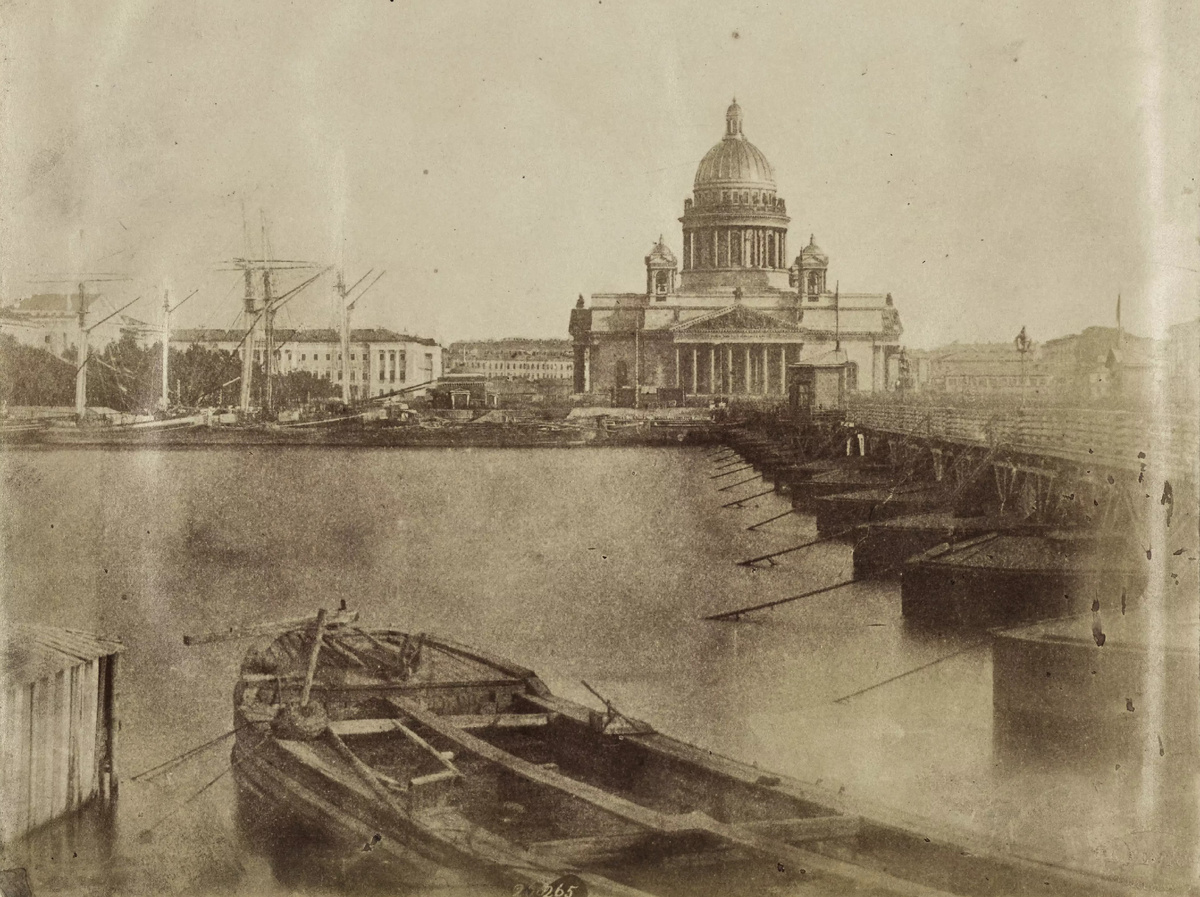 Исаакиевский собор, 1852 год