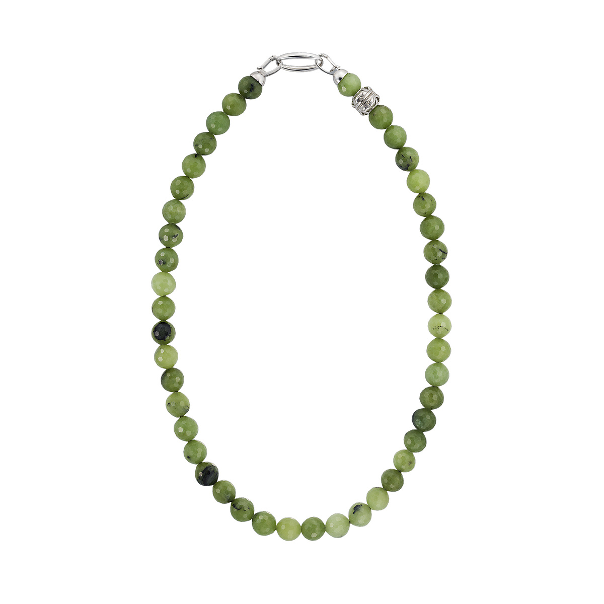 Бренд TRIORA, коллекция Китай: колье из натурального нефрита, дизайнерская брошь и шелковый шарфик Твилли