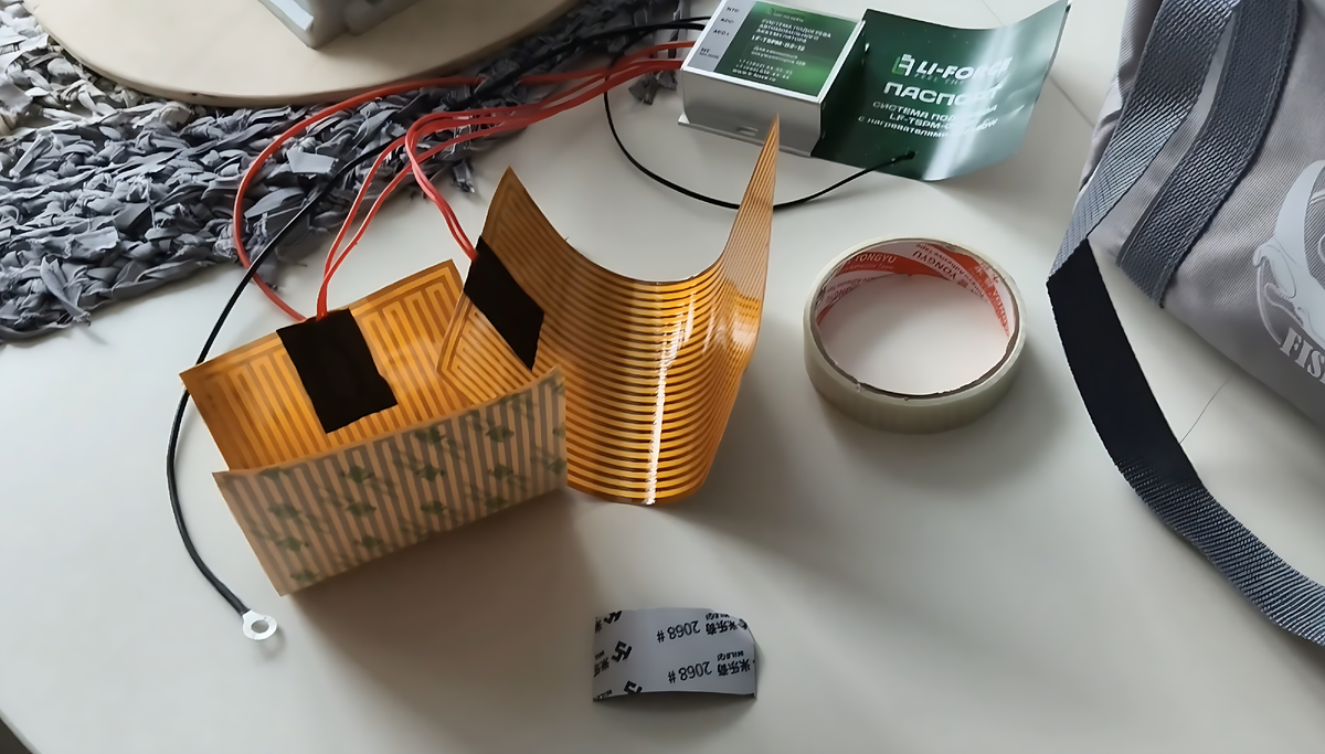 Комплект для подогрева аккумулятора