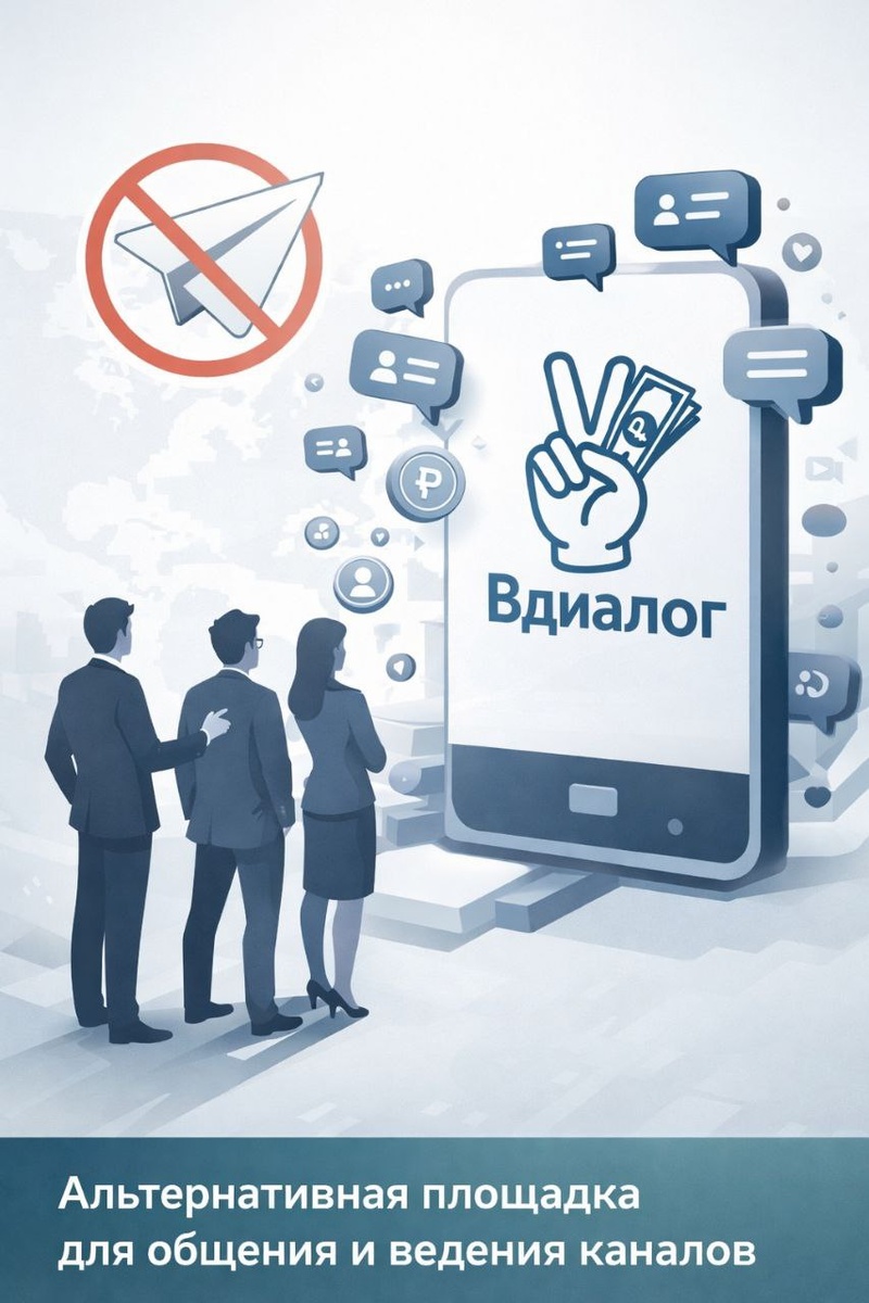 Альтернативная площадка для ведения и монетизации телеграмм каналов -Vdialog.com