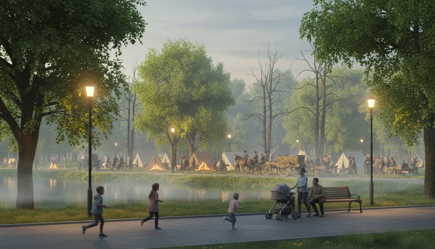 Деревья, которые помнят войну.