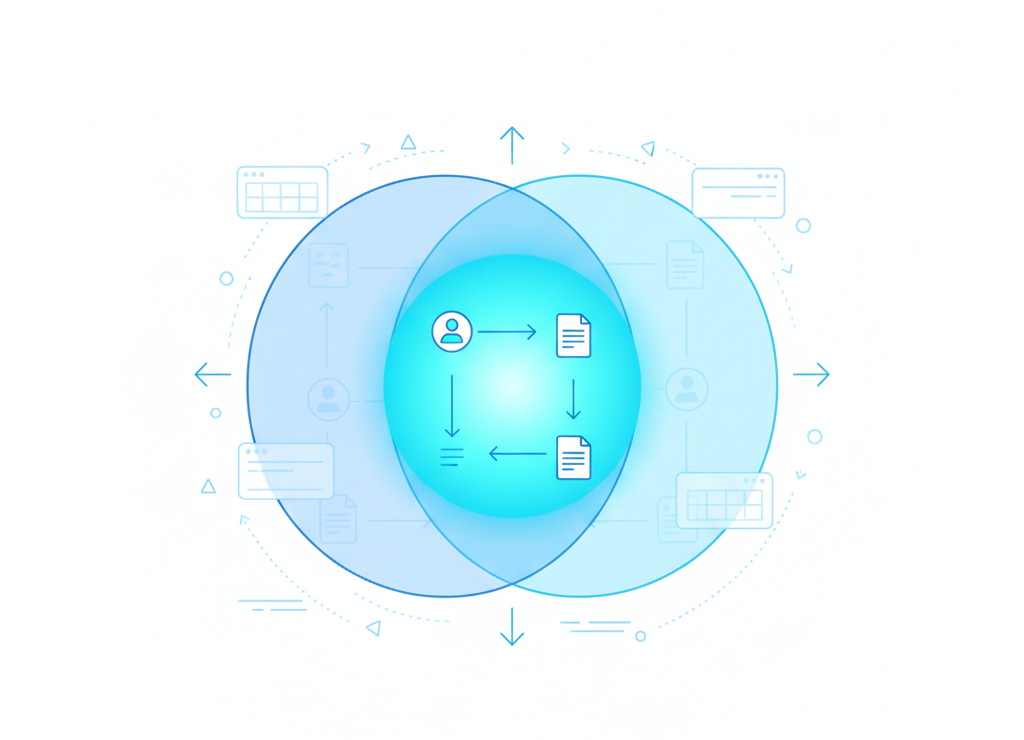 INNER JOIN показывает только пересечение