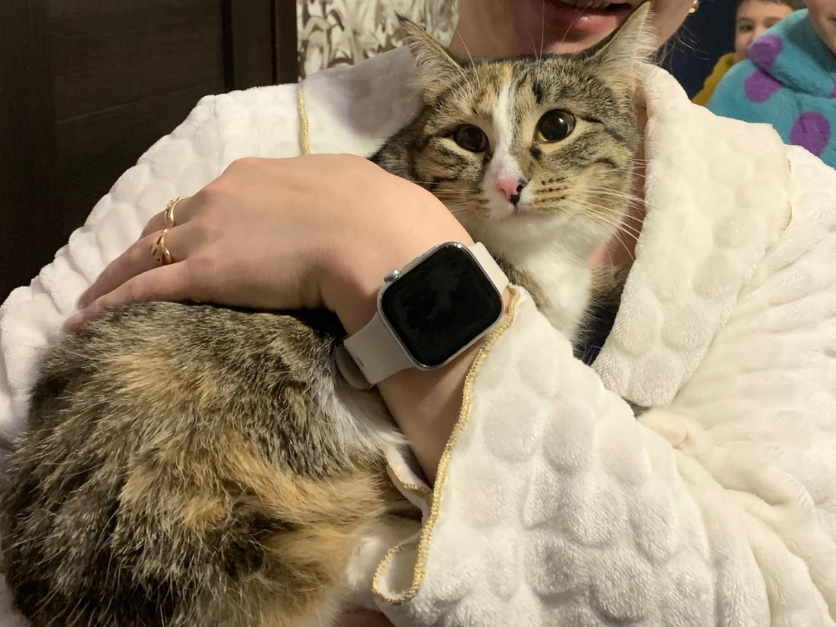 Долгожданная встреча произошла. Нюся дома.