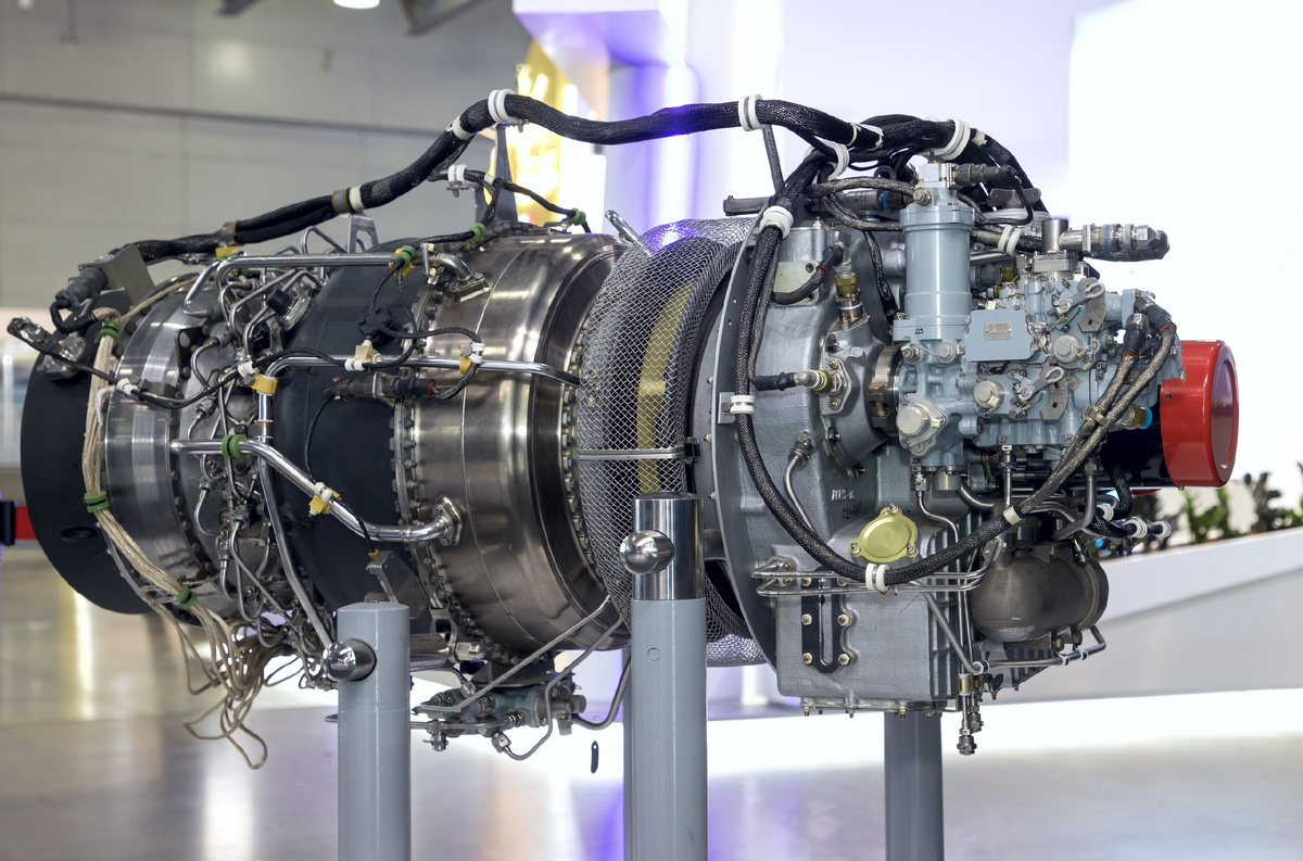 Авиационный двигатель ВК-1600В разработки предприятия ОДК-Климов для средних вертолетов © ОДК