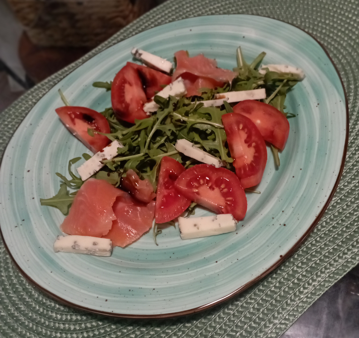 Позавтракала... 