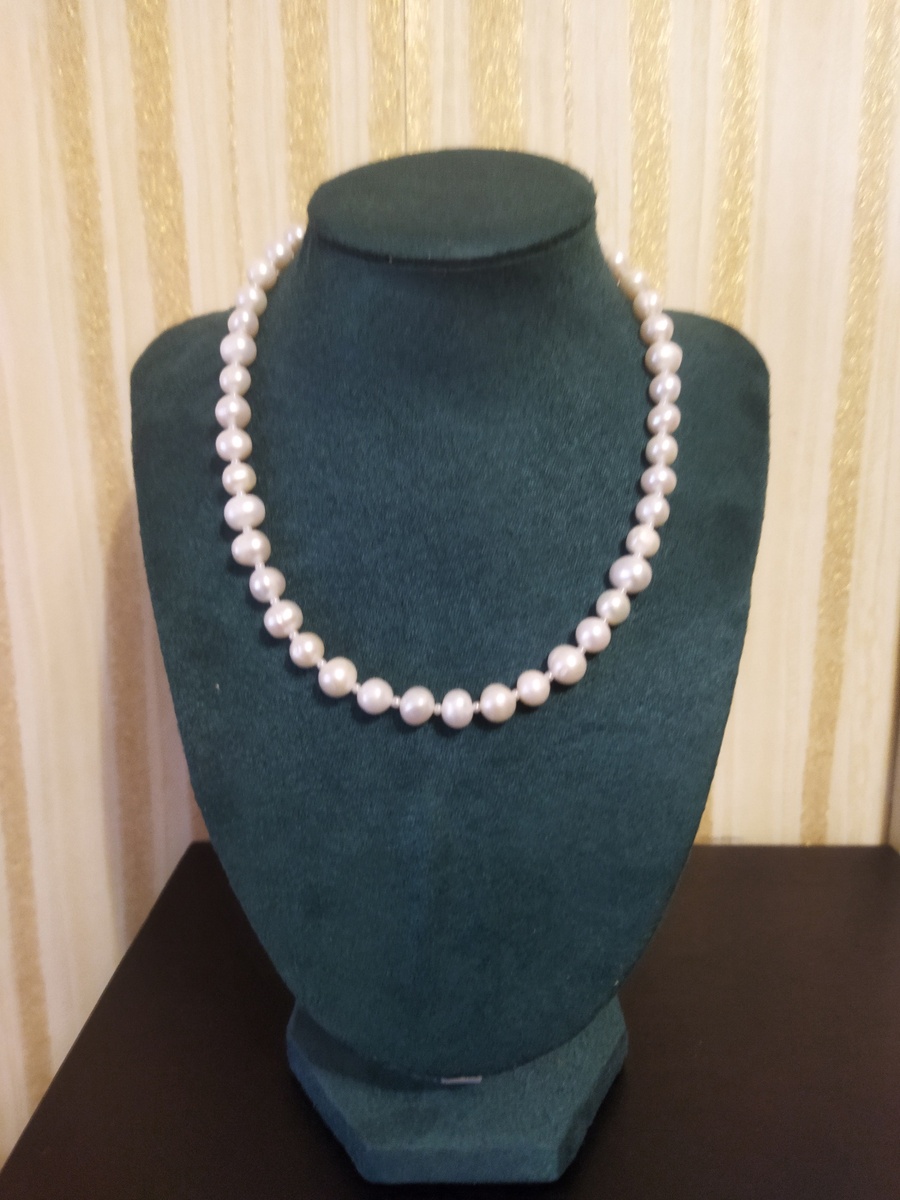 Жемчужные бусы после ремонта