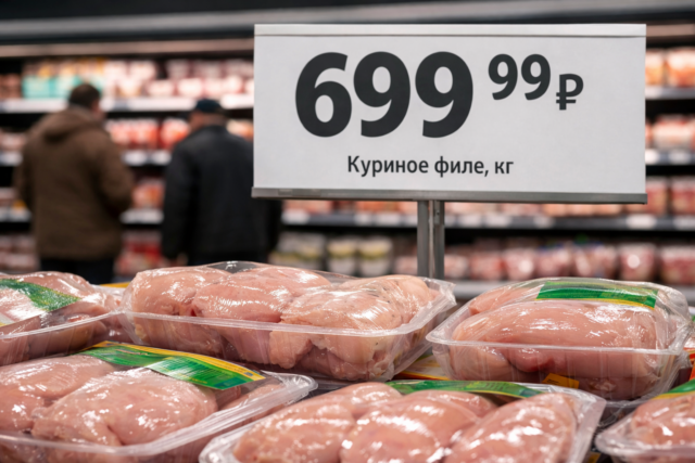 Куриная грудка за 700 рублей: эксперты назвали факторы, разогнавшие цены