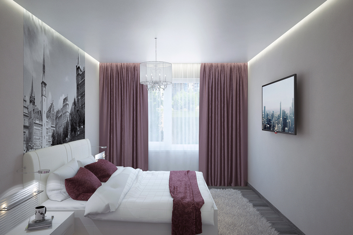 Парящий в спальне