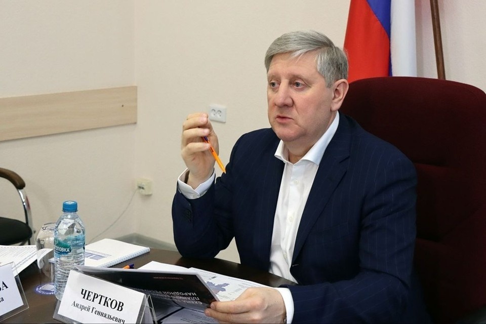    Чертков рассказал, какие отрасли составляют основной «костяк» СЭЗ в ДНР. Фото: ТГ/Чертков