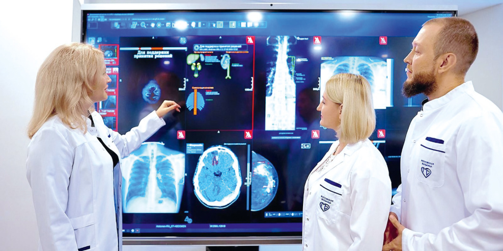 Фото: mos.ru. ИИ-сервисы стали надёжным помощником в повседневной работе врачей
