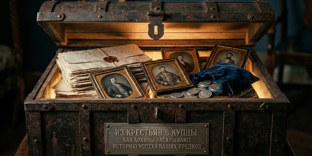 Из лаптей в купцы: как архивные документы восстанавливают историю успеха ваших предков