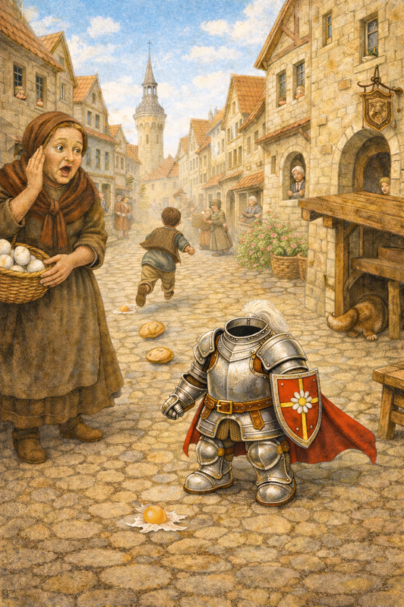 "Живые" доспехи на улицах Таллинна