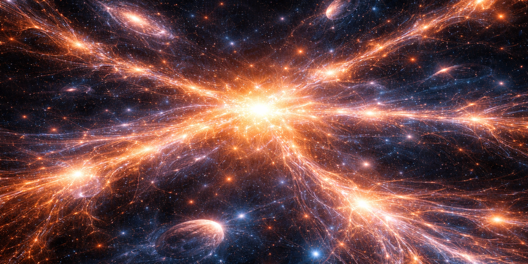 Почему галактики образуют нити?