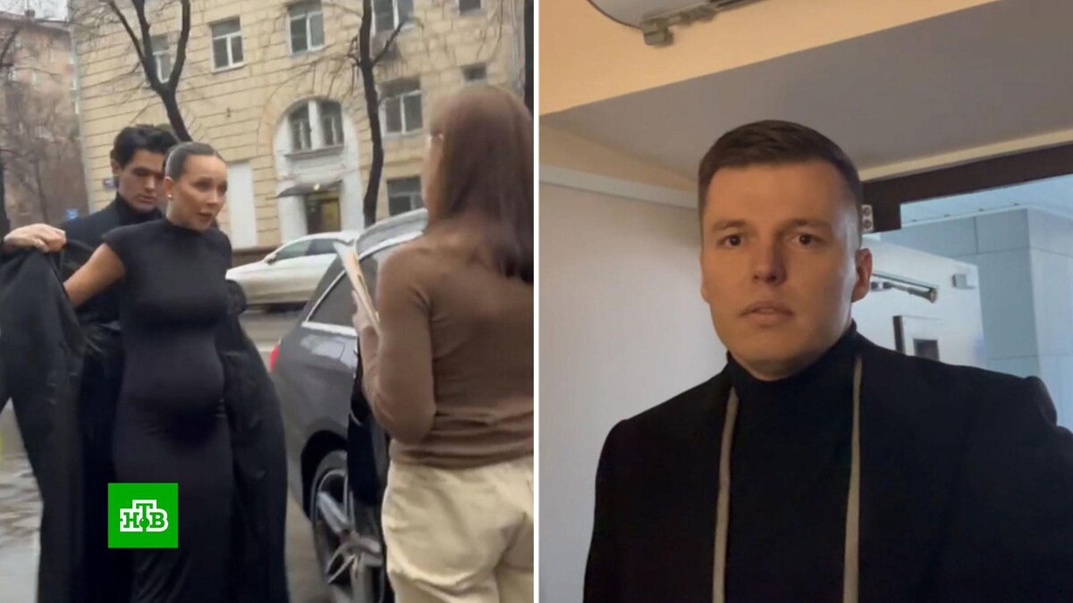    Беременная Лерчек приехала в суд с отцом будущего ребенка