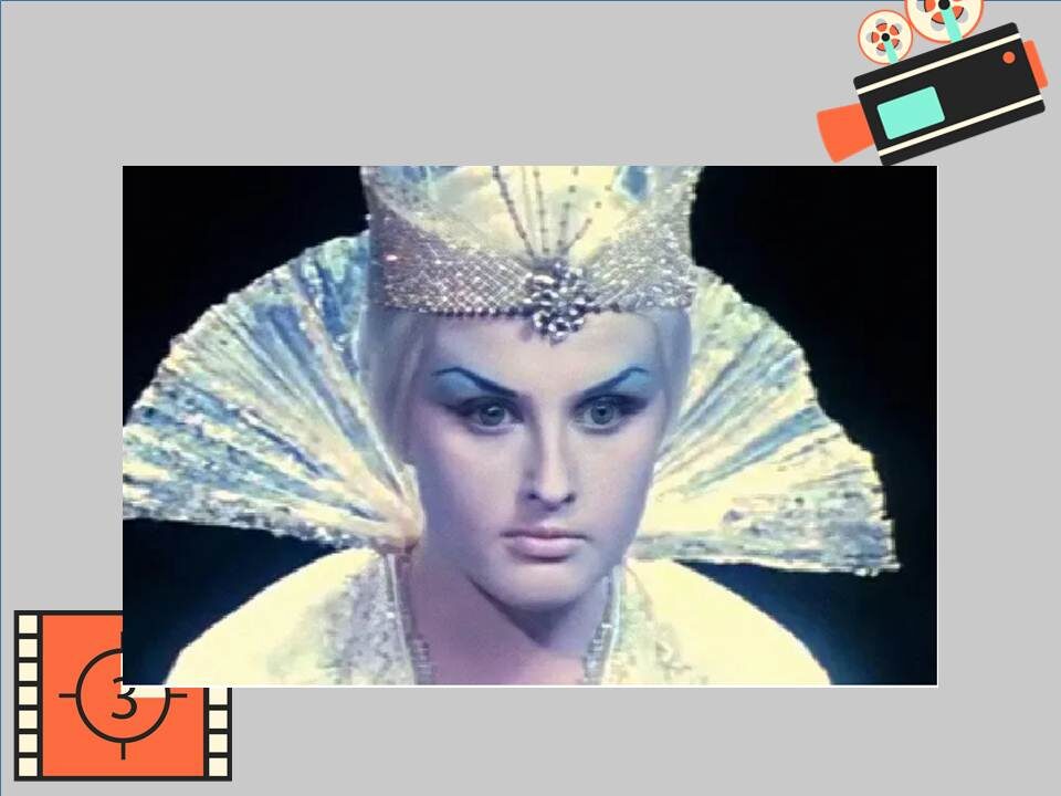 Наталья Климова в фильме "Снежная королева"