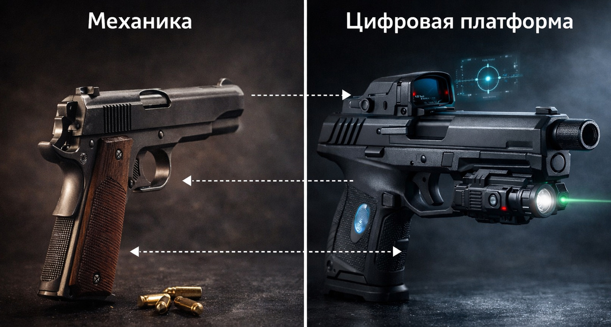 Сравнение моделей старого и нового образца 