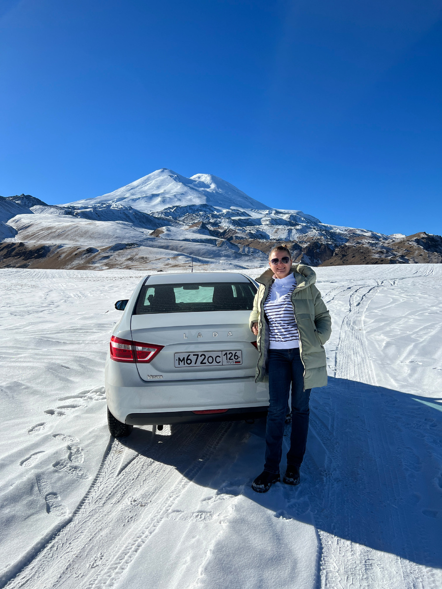 Я и красавец Эльбрус