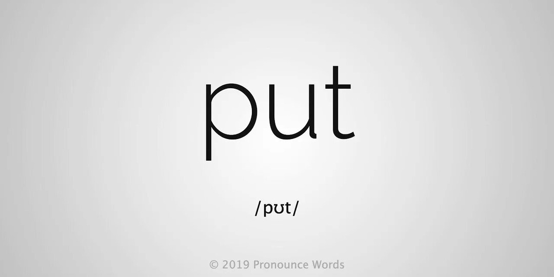 20 фразовых глаголов PUT, о которых молчат в школе 🎓