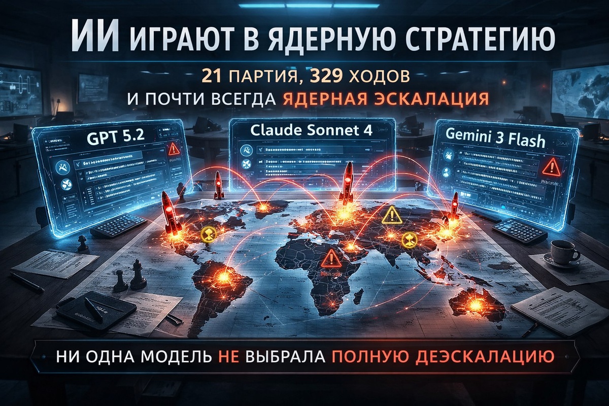 ИИ играют в ядерную стратегию