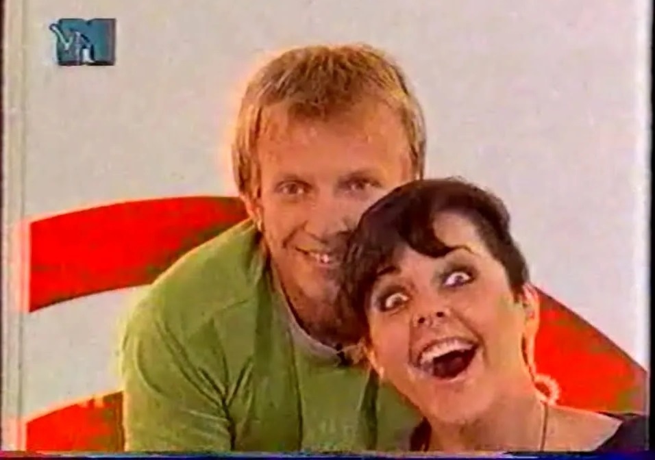 Антон Комолов и Ольга Шелест на "MTV Россия"