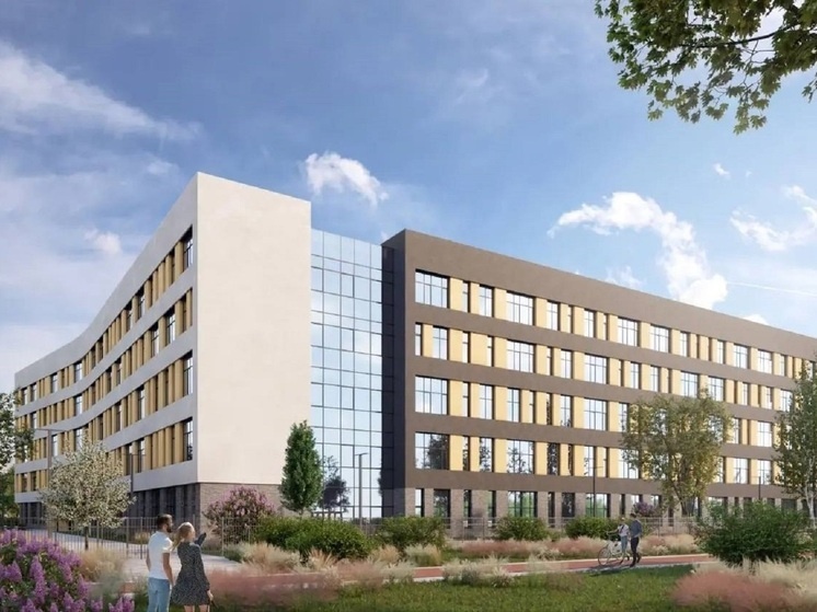     Новая школа в Академическом районе. Фото: телеграм-канал главы Екатеринбурга Алексея Орлова