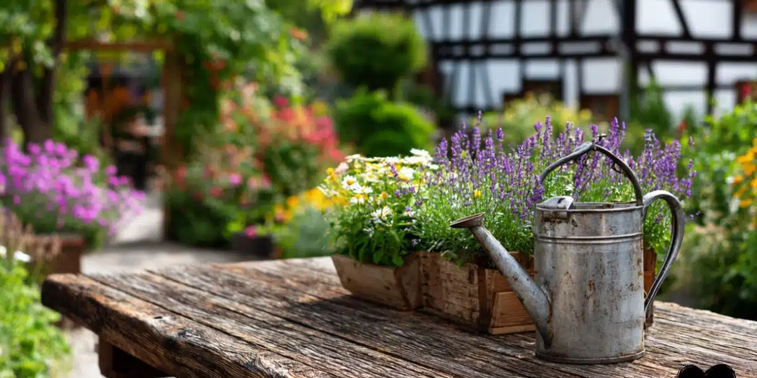 Декор для сада и огорода в деревенском стиле: 10 идей