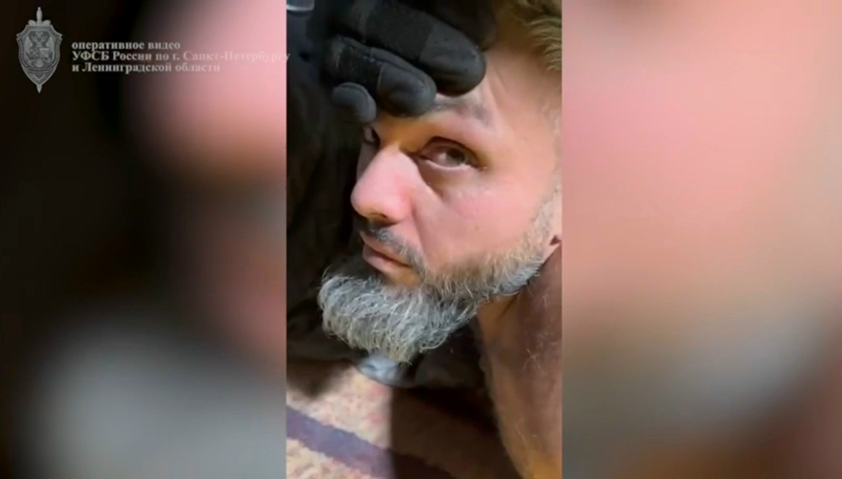 Стоп-кадр из видео пресс-службы УФСБ России по Санкт-Петербургу и Ленинградской области