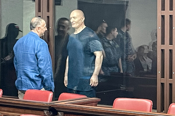 Аслан Гагиев по прозвищу Джако в Южном окружном военном суде, 2023 год / Ирина Гурьева/ТАСС   📷