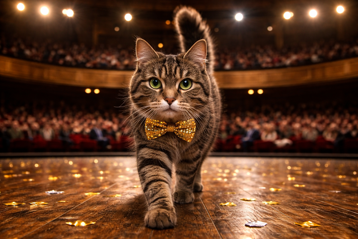 Фронтовая кошка Вижа стала лауреатом престижной зоопремии. Фото: журнал "Питомцы".