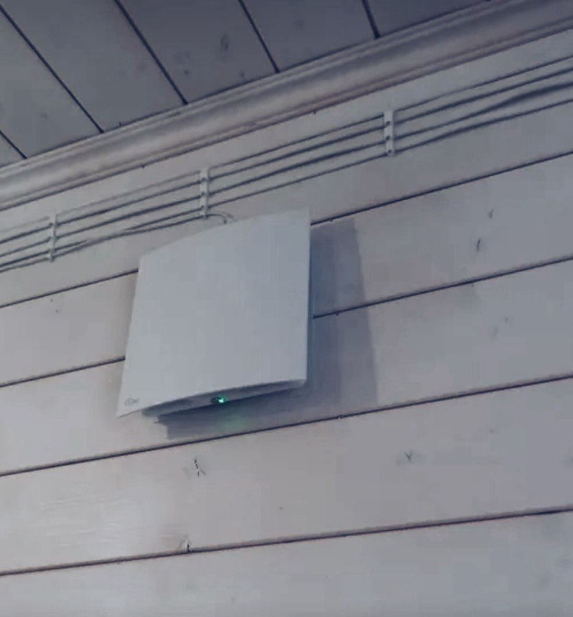 Вытяжной вентилятор с индикатором работы