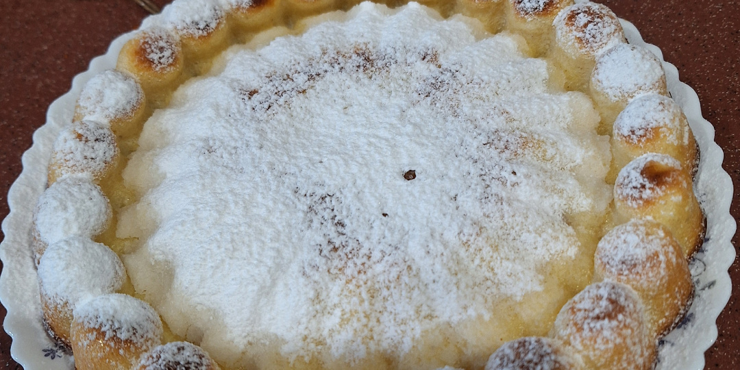 Творожная запеканка вкусная!