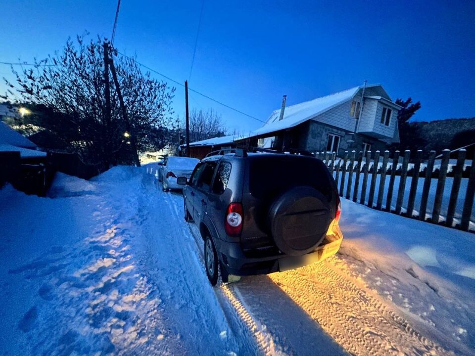    Угнанный автомобиль. Источник: МВД по Республике Алтай