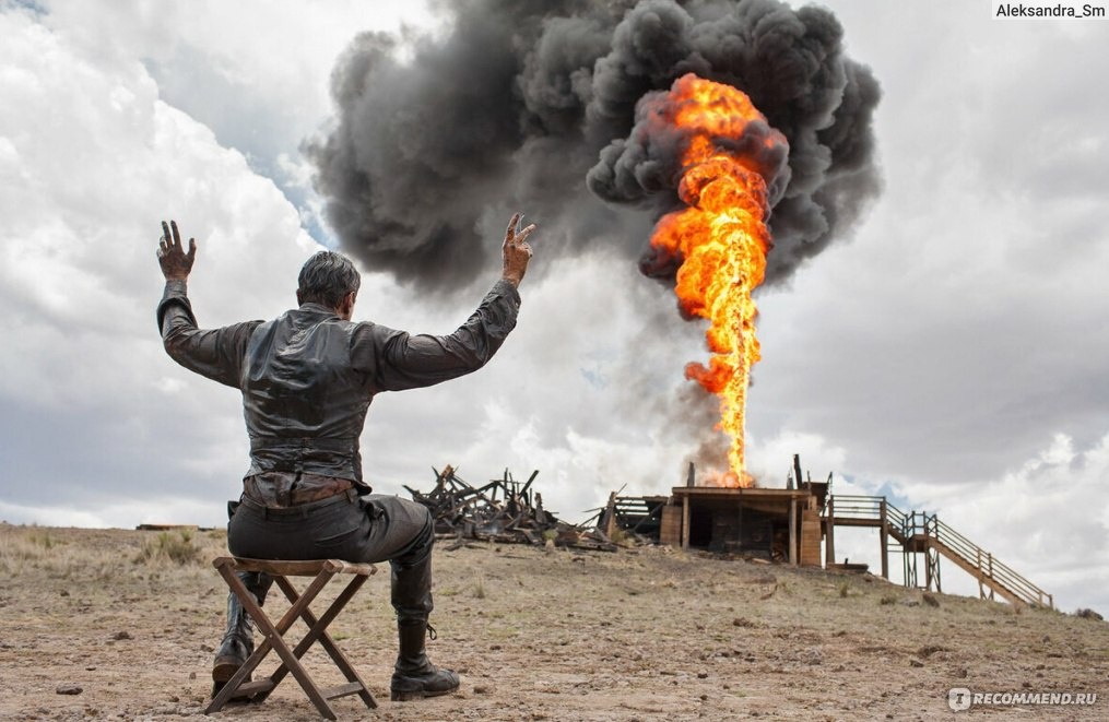 Кадр из фильма "Нефть" 2007 года. 