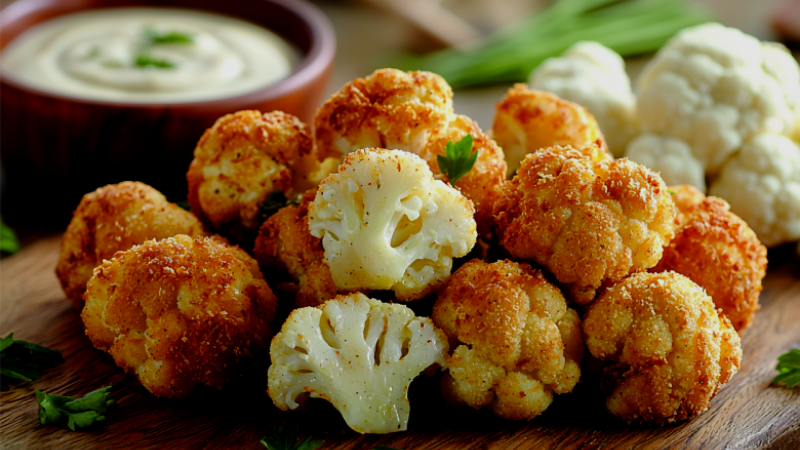 Цветная капуста в кляре