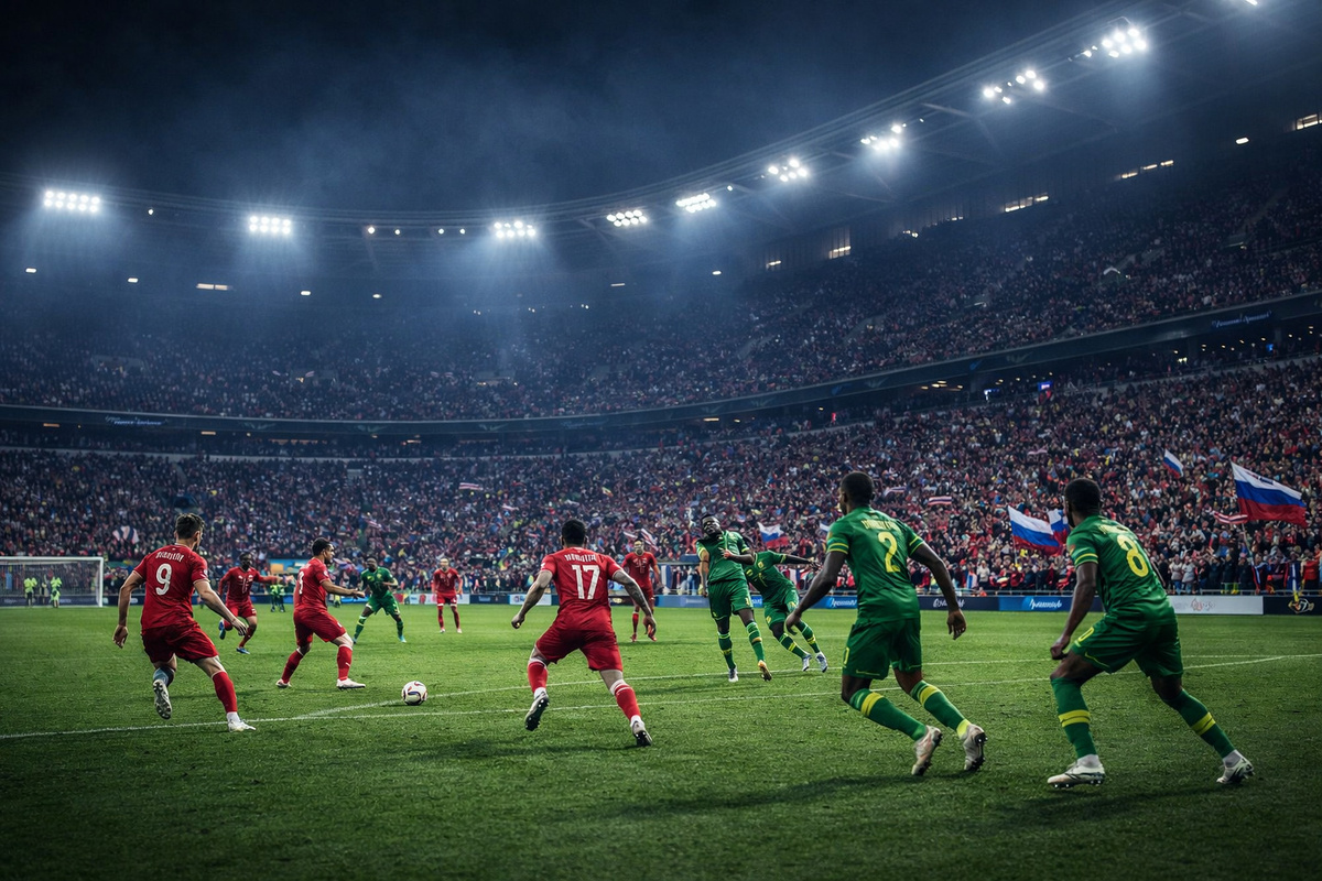 Матч Россия - Республика Мали