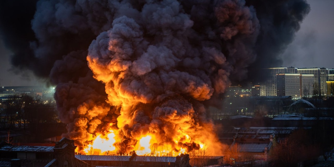 Украина содрогнулась — ВС РФ не оставили шансов. Под Полтавой пожар до небес: выезды из города перекрыты