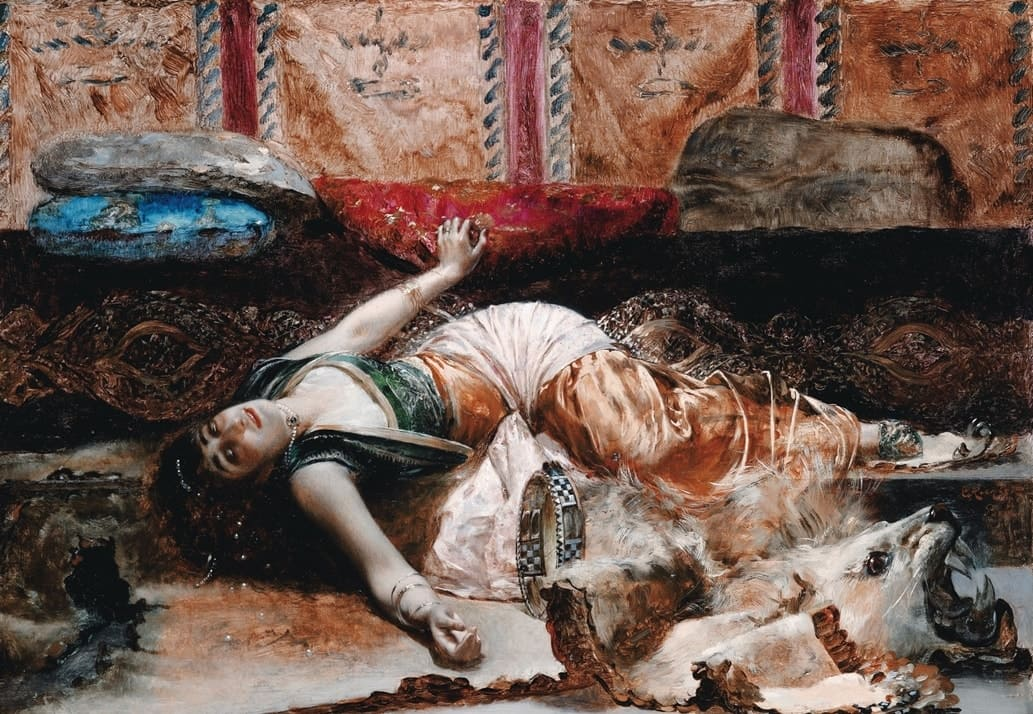 Восточная танцовщица с тамбурином (Danseuse Orientale Au Tambourin)