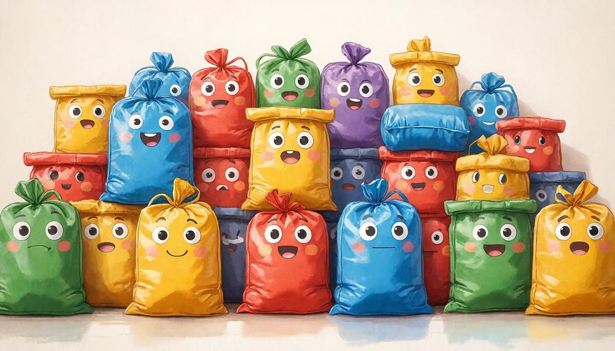 Асбестоцемент в мешках