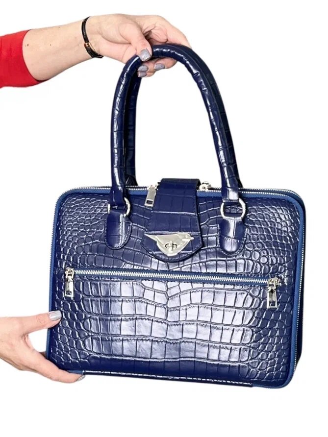 Кожаная сумка "Нея-23", сшитая на заказ. Ателье Ирины Берзиной.