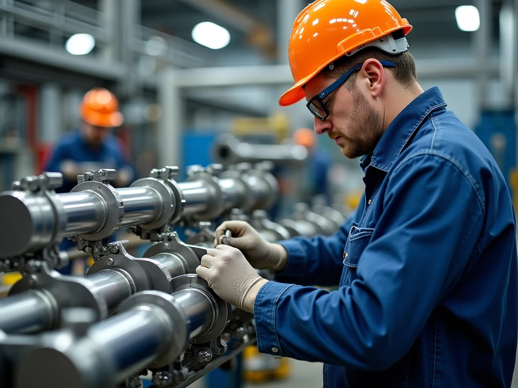 Слесарь по изготовлению узлов и деталей технологических трубопроводов