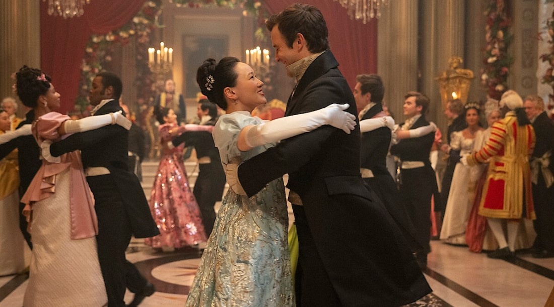     Кадр из 4 сезона сериала «Бриджертоны» (2026)