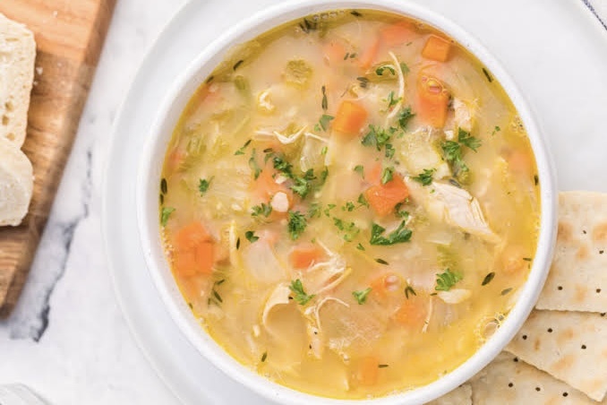 КУРИНЫЙ СУП С ЛАПШОЙ "ОТ ПРОСТУДЫ"