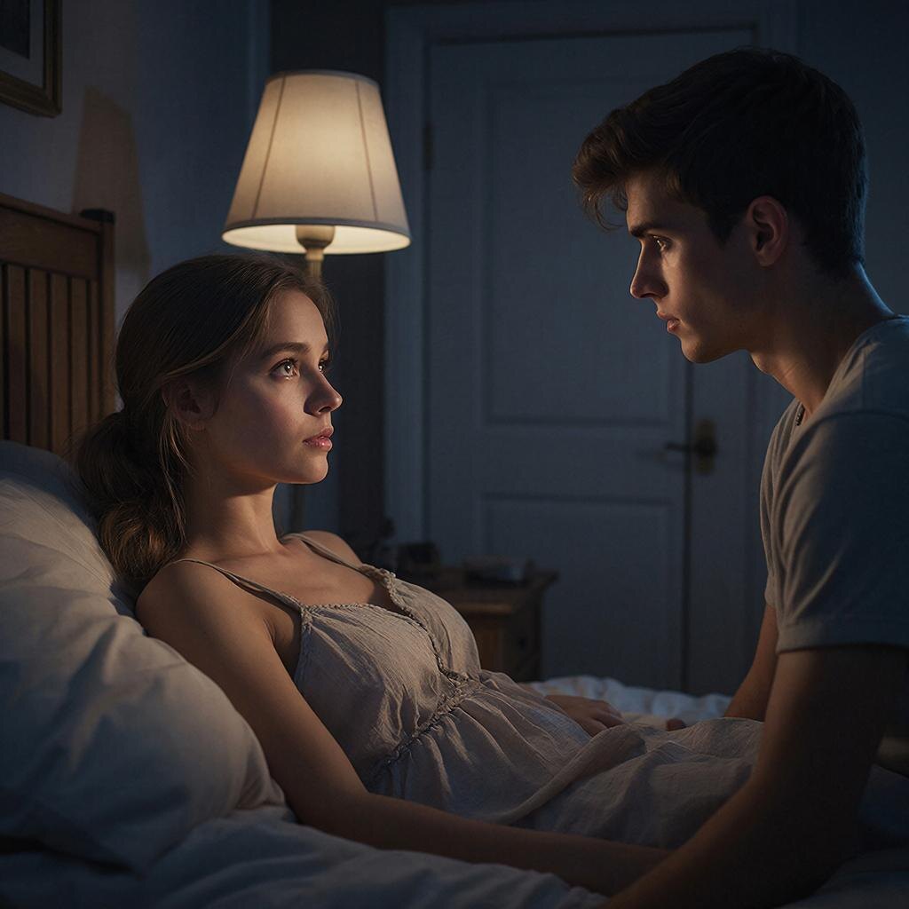 Когда девушка ждёт, пока парень проявит инициативу.