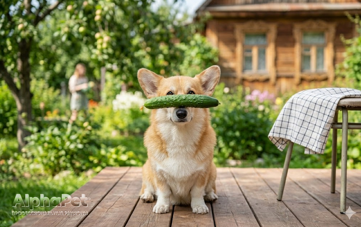 Огурец — чемпион по безопасности / Изображение: AlphaPet