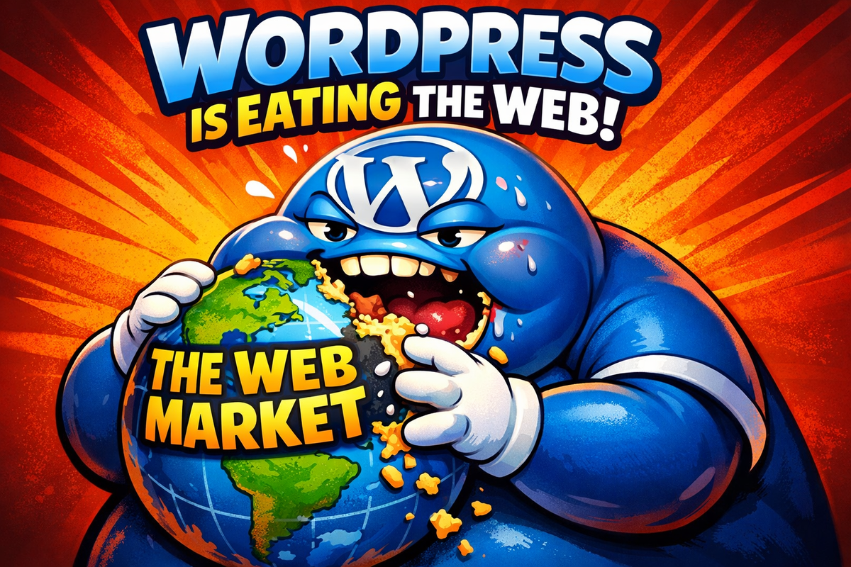 WordPress съел весь рынок