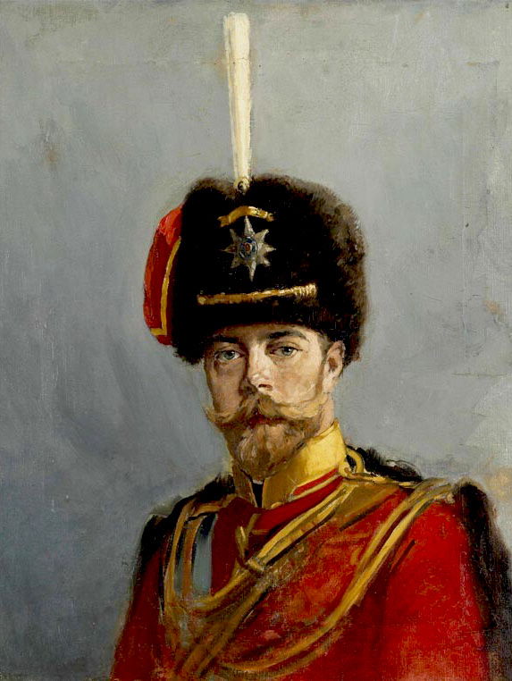 Александр Маковский - "Портрет Николая II"