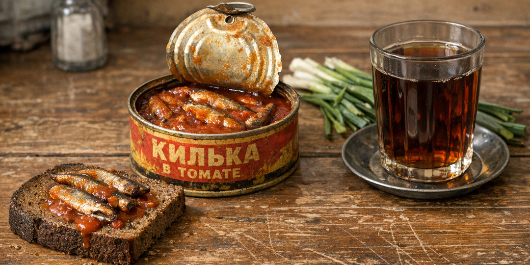 Килька в томате: народная закуска и спасение для студентов