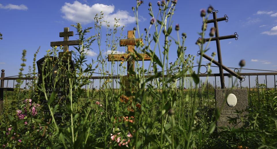    Кладбище в деревне Поповка Троицкого административного округа / Медиасток.рф