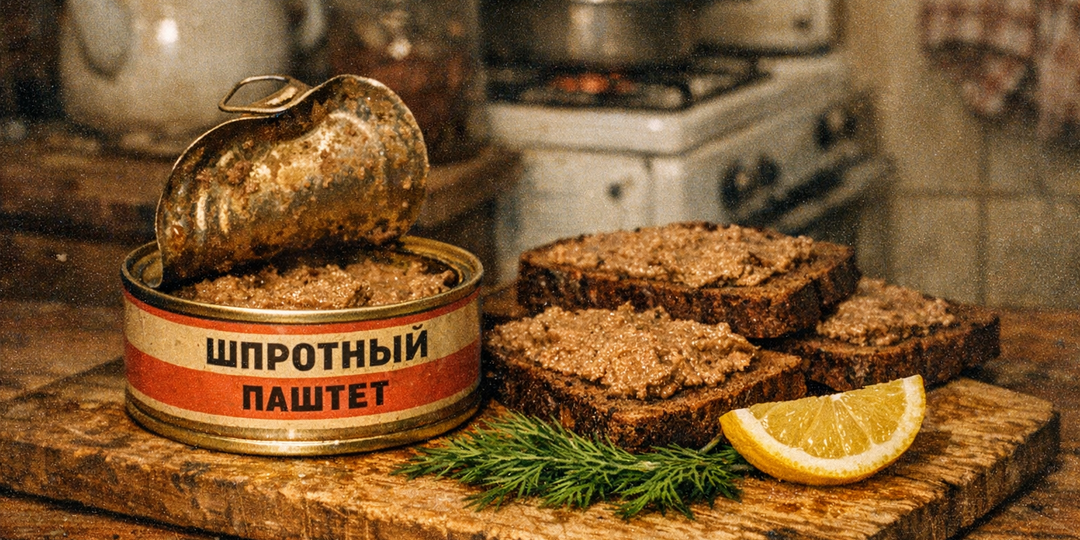 Паштет «Шпротный»: деликатесная закуска из консервной банки